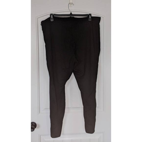 American Rag 3X Pants Faux-Suede Ponte Pants Leggings Trousers NWT Black Career - Picture 7 of 8